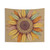 Sunflower Design Tapestry - Boho Wall Art