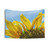 Playful Yellow Sunflower Photo Tapestry
