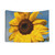 Big Yellow Sunflower In Happy Blue Sky Tapestry