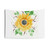 Bold Watercolor Sunflower Tapestry