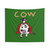 Cow with Cape Tapestry Wall Art