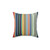 Multicolored Striped Throw Pillow for Home Decor