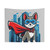 Superhero Dog with Cape Tapestry Wall Art