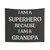 SuperHero Grandfather Tapestry