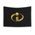 Incredibles Superhero Graphic Tapestry