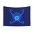 Energy Orb Symbol Tapestry for Superhero Fans