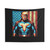Trump 2024 Superhero Distressed American Flag Tapestry