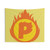 Superhero Letter P Tapestry Wall Decor