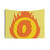 Superhero Letter O Fire Insignia Tapestry