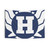 Superhero Letter H Tapestry with Heroic Wings Design