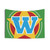 Superhero Letter W Tapestry