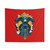 Retro Biker Tapestry with Hell On Wheels Design