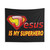 Inspirational Christian Superhero Jesus Tapestry