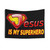 Inspirational Christian Superhero Jesus Tapestry