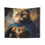 Scottish Fold Cat Superhero Tapestry