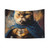 Scottish Fold Cat Superhero Tapestry