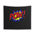 Superhero Pow Tapestry - Humorous Superhero Art Wall Hanging