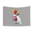 Cockatoo Superhero Tapestry - Cute Parrot Bird Wall Art
