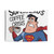 Superhero Coffee Crisis Themed Tapestry