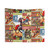 Vintage Superhero Comics Tapestry
