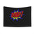 Superhero Dad Tapestry featuring a humorous design