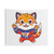 Smiling Cat Superhero Tapestry