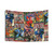 Vintage Superhero Comics Tapestry