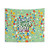 Polka Dot Superhero Tapestry - Pastel Green