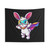 Cute Kawaii Cartoon Superhero Bunny Rabbit Tapestry