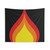 Superhero Flame Tapestry Scarf
