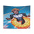 Superhero Comic Book Art Tapestry