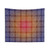 Interference Pattern Tapestry with Red Sun