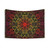 Vibrant Fire Mushroom Tapestry