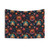 Trippy Psychedelic Floral Tapestry