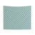 Geometric Trippy Seafoam Tapestry