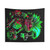 Psychedelic Frog Tapestry - Trippy Amphibian Wall Hanging