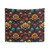 Trippy Psychedelic Floral Tapestry