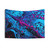 Psychedelic Blacklight Tapestry - Vibrant, Fluid Art Wall Decor