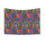Colorful Influcks Abstract Tapestry Wall Hanging