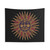 Celestial Golden Sun Face Tapestry Wall Hanging