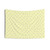Trendy Yellow and White Stars Tapestry Wall Hanging