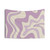 Retro Abstract Lavender Swirl Tapestry
