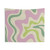 Retro Abstract Pastel Lavender Tapestry