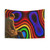 Vintage Psychedelic Tapestry Wall Hanging
