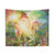 Unicorn Butterfly Tapestry - Fantasy Wall Decor