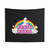 Death Metal Rainbow Unicorn Tapestry