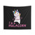 Hulacorn said Hi Unicorn Tapestry