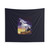 Magical Midnight Blue Unicorn Tapestry