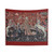 Medieval Lady and Unicorn Tapestry Wall Art