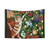 Fairy Christmas Tapestry featuring a whimsical fairy scene